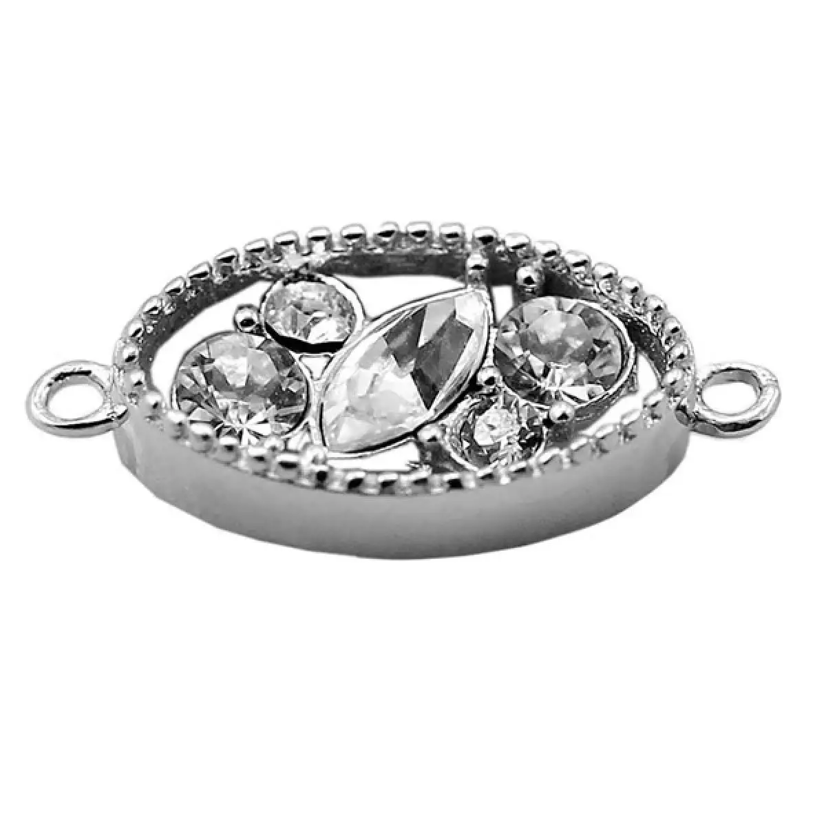 

Beadsnice Necklace Connectors Pendant Findings 2pcs/lot Wholesale 925 Silver Connectors Base ID30431
