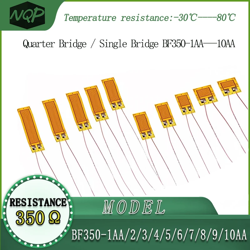 Strain Gauge BF350-1AA, 2AA, 3AA, 4AA, 5AA, 6AA, 7AA, 8AA, 9AA, 10AA - High Precision, Resistive Type, for Load Cells