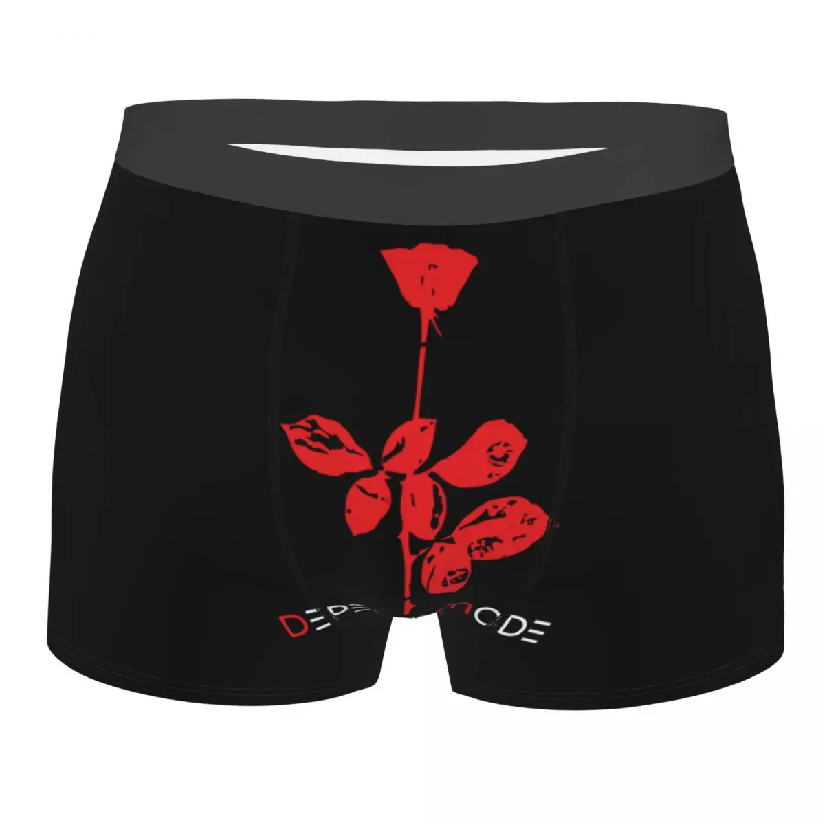 Custom Electronic Rock Depeche Cool Mode Underwear Men Stretch Boxer Briefs