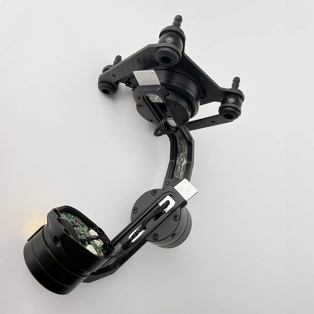 3‑Axis FPV Gimbal with 200g Payload High Torque Brushless Motor Orthogonal Mechanical Stabilization ±0.01° Precise Stabilization