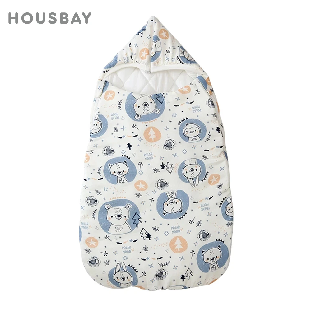 Baby Sleeping Bag Diaper Cocoon For Newborns Blanket Envelope Sleepsacks Cartoon Pattern New Baby Cocoon Envelopes For Newborns