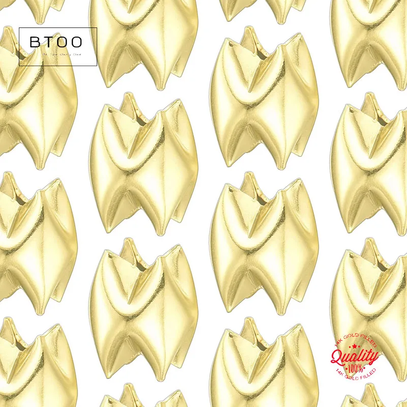 

Бусины с позолотой 14 карат для изготовления ювелирных изделий-аксессуары ручной работы «сделай сам» Необычные бусины из бисера Золотая фурнитура для ювелирных изделий