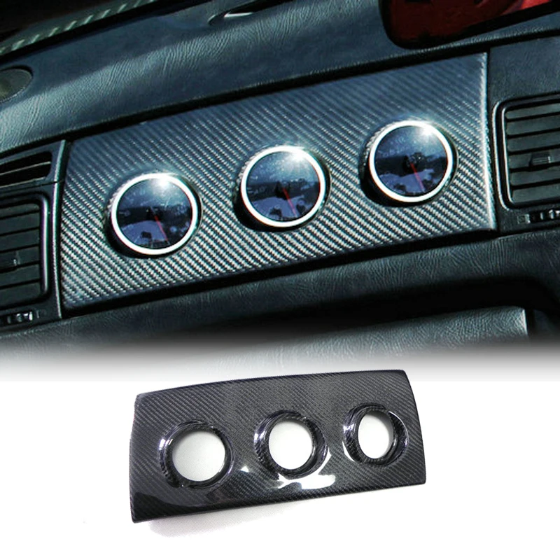 

Carbon Fiber Car Accessories for Supra MK4 JZA80 93-98 Box Triple Gauge Pod(60mm) RHD