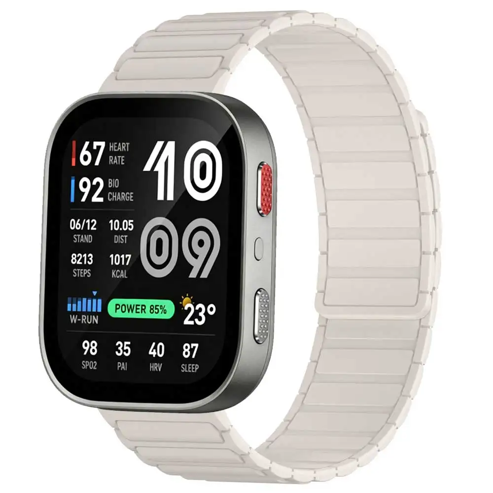 22Mm Magnetic Band BIP5 6/Bip Max/Balance2 Silicone Watchband For Amazfit Cheetah 2 Ultra/Oneplus Watch 4 Straps