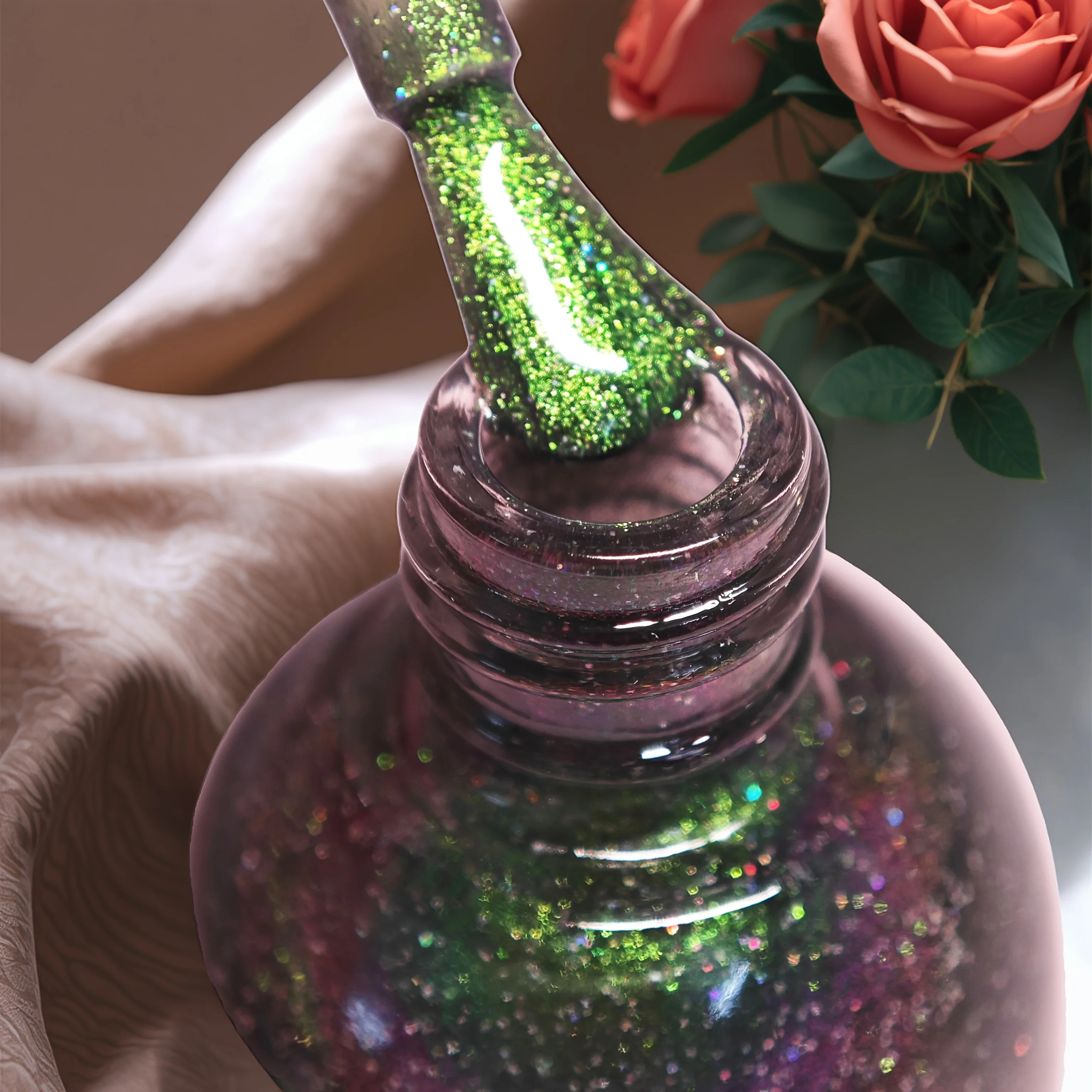 S58 Fuyao 10ml No  Bake Cat Eye Nail Polish quick  drying long  lasting non  peelable oily with fragrance No need for a lamp