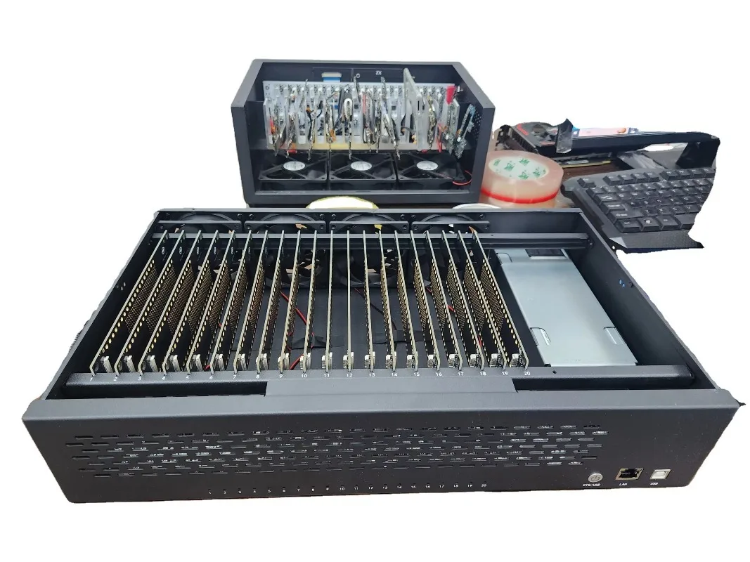 

Phone Farm Box for Sale, Phone Farming Machine, Integrate, OTG Click, 20 Pcs