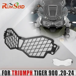 RUMSBD Scheinwerferschutzabdeckung für Triumph Tiger 900 GT Rally Pro 2020 2022 2023 2024 Kühlergrillschutz Grill Mesh Motorrad