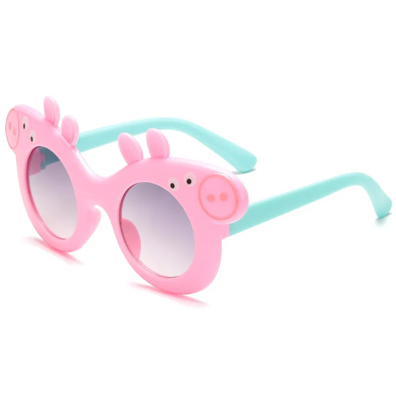 Cartoon Anime Peppa Pig Sunglasses George Children\'s sunglasses Outdoor Glasses sandy beach garden Sunglasses Children toy gift