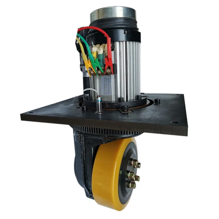 1500W Traction Wheel Power System Accessories Forklift Stacker Vertical Drive Wheel For Guided Vehicle Robot