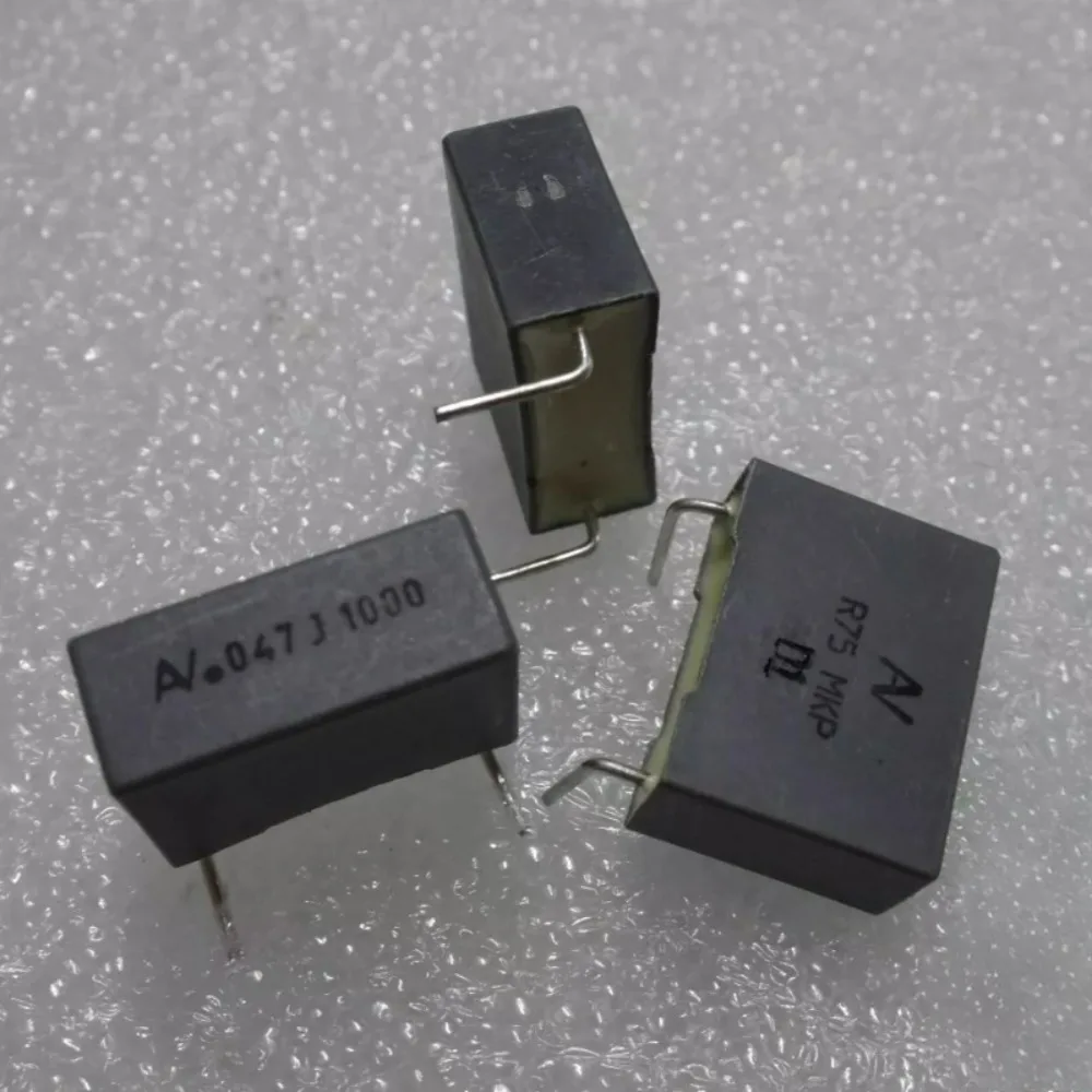 5pcs/lot AV MKP R75 0.047uf 1000V 47nf 473 J Brand New 15mm Film Capacitor (Custom Leads)