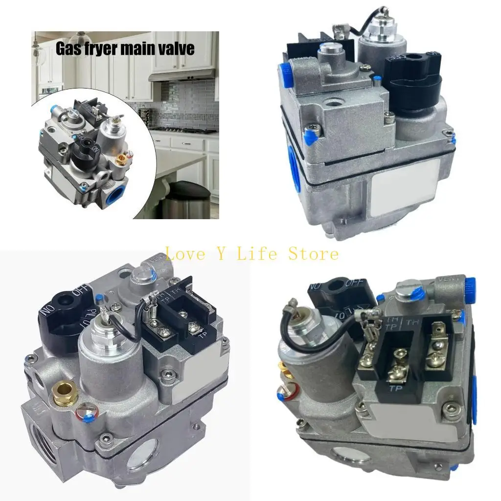 

L74C Aluminum Fryer Main Valves Stable Valves 700506 for Commercial Kitchen Safety