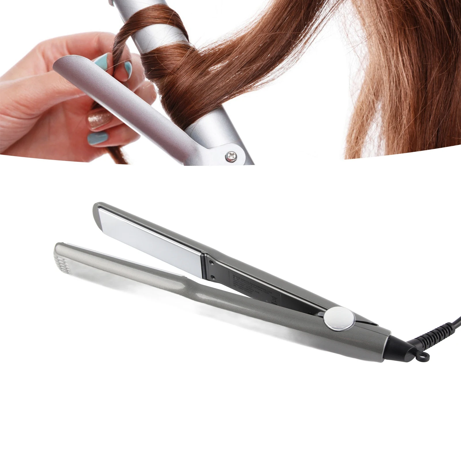 Hair Straightener Multigear Adjustment 480 Degrees Fahrenheit Hair Straightening Ceramic Iron EU Plug 220v Hair Straightener