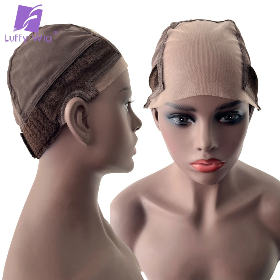 Genius Wig Cap Swiss Lace for Wig Making Easy to Wear Comfort Wig Cap with Adjustable Velcro