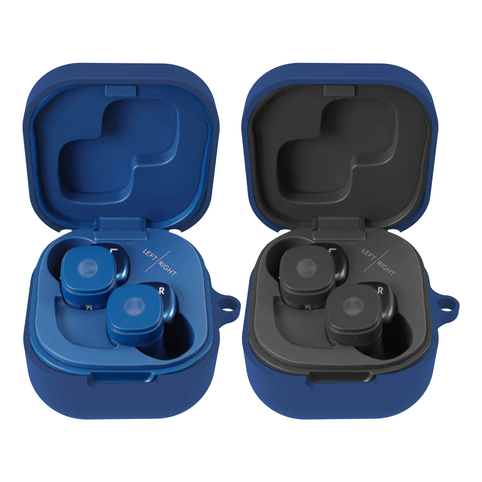 Geekria Silicone Case Cover, Compatível com Audio-Technica, ATH-SQ1TW, Verdadeiros Earbuds sem fio, Fones de ouvido Pele