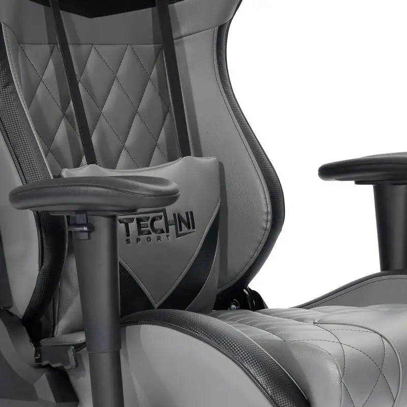 Ergonomic XL Gaming Chair in Grey