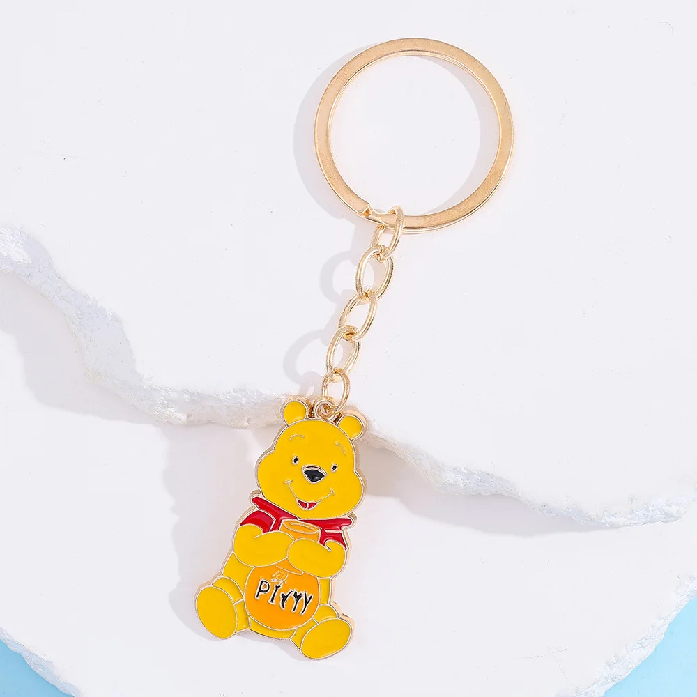 سلسلة مفاتيح ديزني ويني ذا بوه، ديكور سلسلة مفاتيح حقيبة بيجليت تيجر، هدية الحفلات، عيد الميلاد، هدية عيد الميلاد والعام الجديد. #2