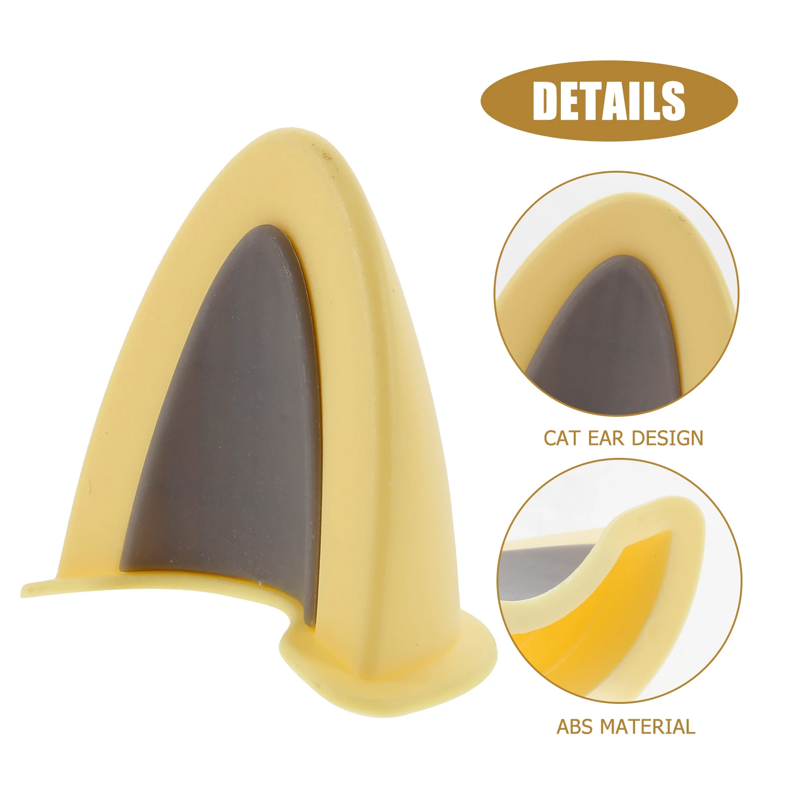 

3 Pairs Ear Accessories Motorcycle Ears Decorate Decoration Miss