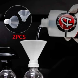 28MM Fill Threaded Funnel - Twist On Empty Spray Bottle Refill Liquid Oils Powders For Home Car Detailing