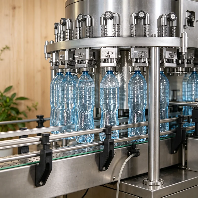 Full Automatic 3 in 1 PET Bottle Pure Water Filling Machine Production Line