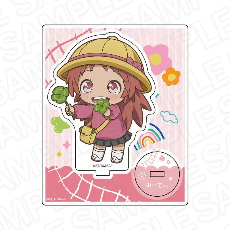 Anime Made in Abyss: The Golden City of the Scorching Sun Kindergarten Ver Q-style Acrylic Stand Model Plate Keychain Desk Decor