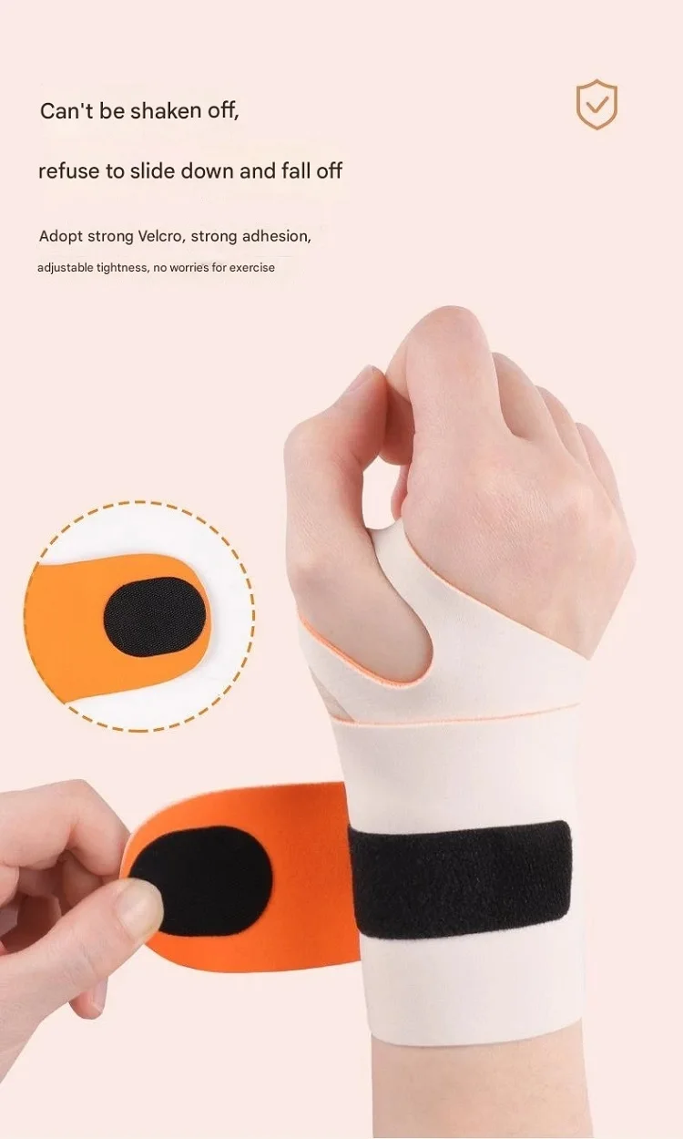 1 Stück Verstellbarer Handgelenkschutz Elastisch Atmungsaktiv Nicht-Verstopfend Kompressionsbandage für Verstauchungsschutz & Sehnenscheidenunterstützung Unisex – Detail 4