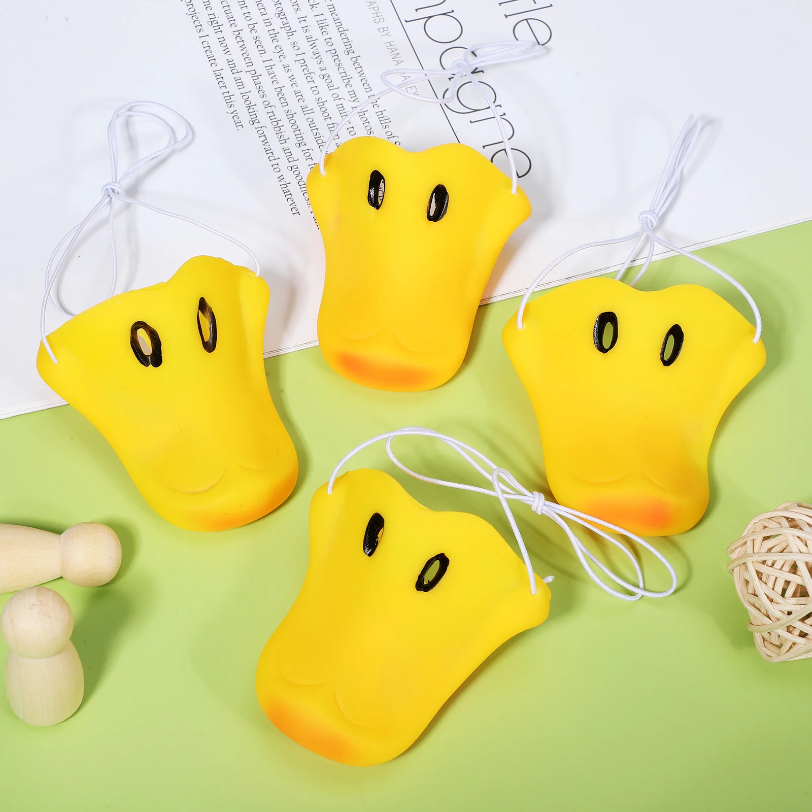 4 Pcs Duck Toy Nose Party Decorations Portable Decorate Child Costume Halloween Costumes