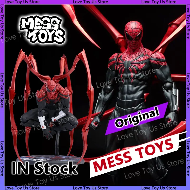 New Hot Mess Toys Superior Spider Man Doctor Octopus Peter Parker Messtoys Spiderman Neighbor Anime Action Figure Gifts Toys