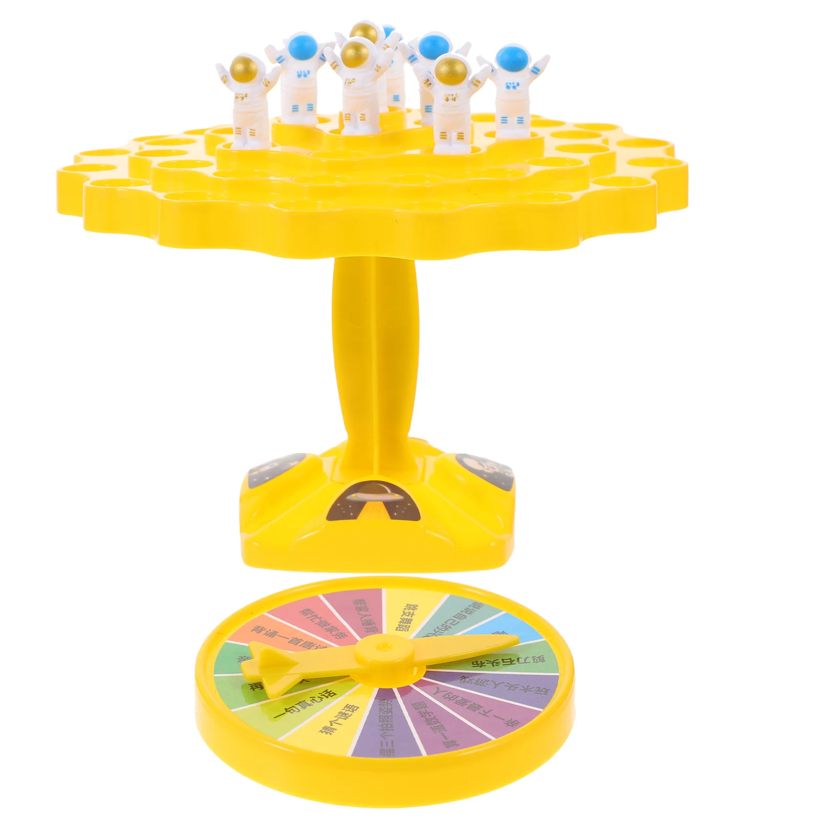 1 Set Spaceman Astronaut Balancing Stacking Spiel Kinder Bausteine Pädagogisches Kleinkind Spielzeug Familie Interaktive Aktivität