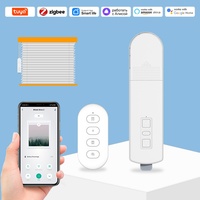 Tuya Zigbee Smart DIY Motorized Chain Roller Blinds Remote Voice Control Shade Shutter Drive Motor Work With Alexa Google Home