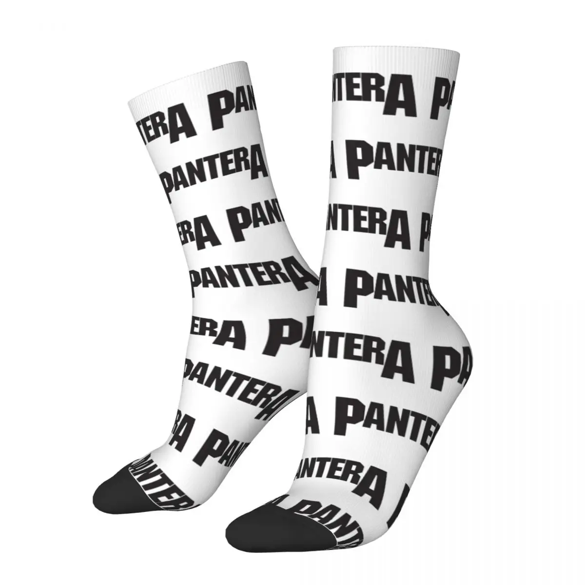 Pantera Heavy Mental Rock Band Socks Men Women Funny Happy Hip Hop Socks Harajuku Spring Summer Autumn Winter Socks Gifts