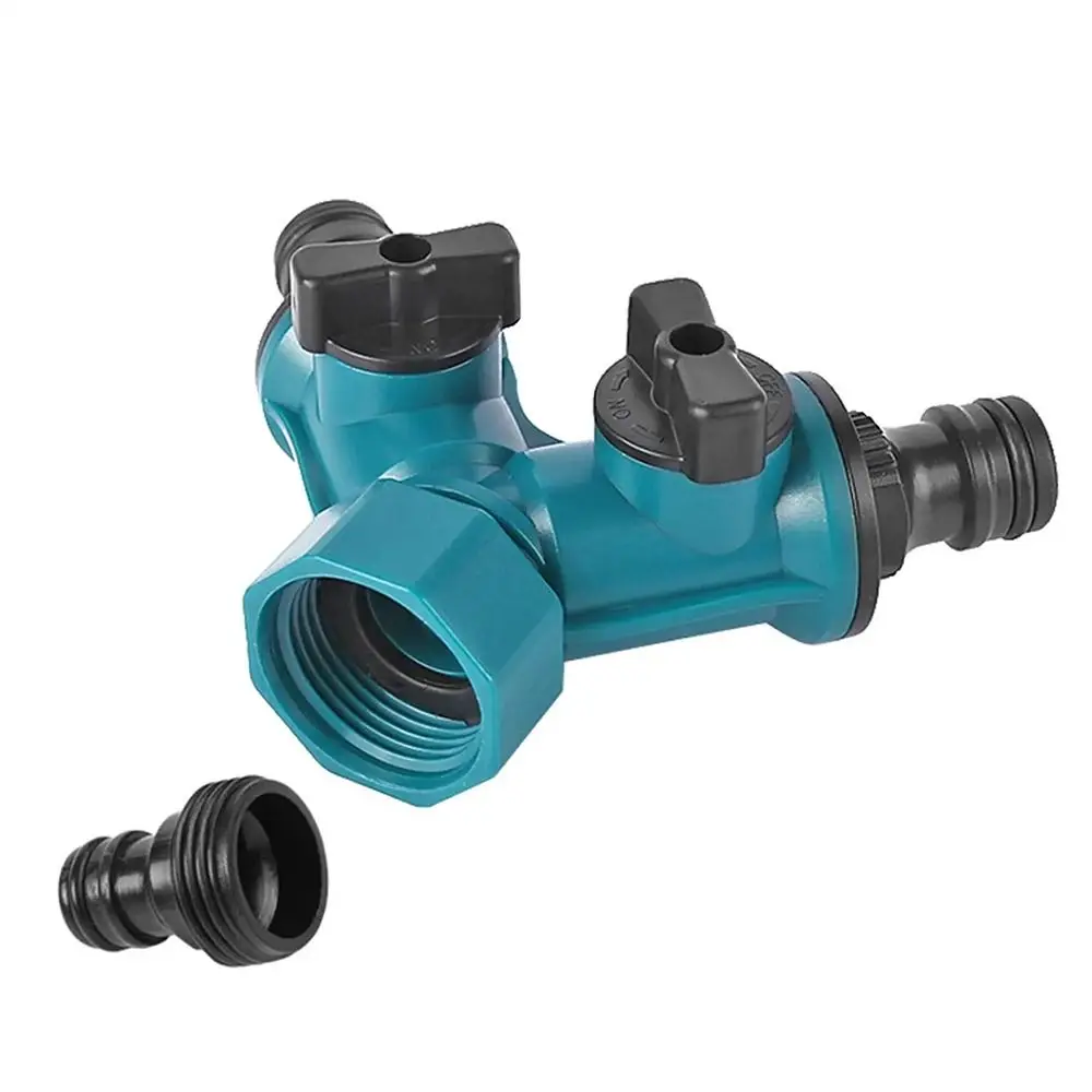 1 Stuks Met Kraan Water Snelkoppeling Lekvrij Quick Aan/Uit Tuinslang Connector Y-Type 1/2 "3/4" Slang Splitter