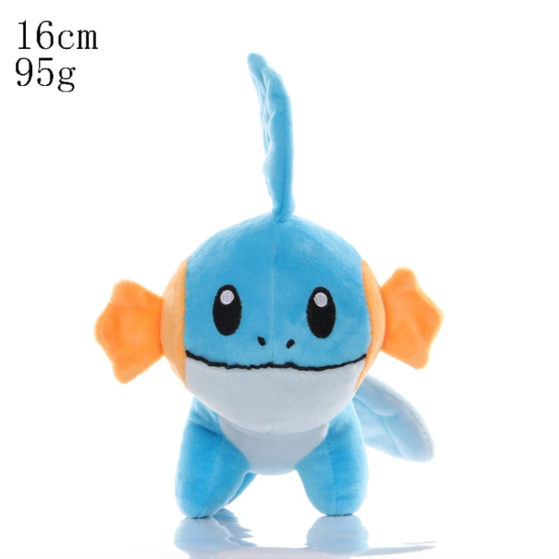 Pokemon Pikachu Plushie Toys Torchic Treecko Mudkip Plush Anime Chick Treecko Mudkip Squirtle Stuffed Doll Xmas Kid Gift