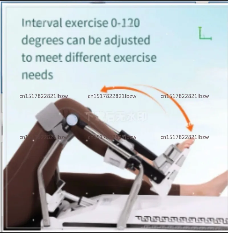 Electric CPM Knee Rehabilitation Machine Lower Limb Exercise Bending Stretching Knee Joint Rehabilitation Training Device