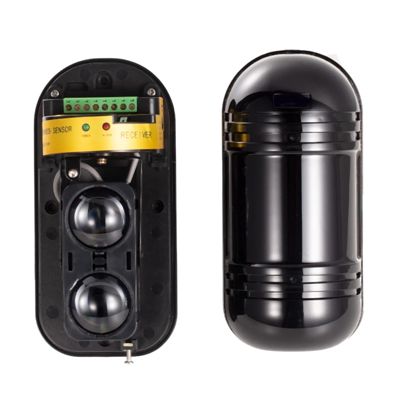

A81M New Two Beams 2 Beams Infrared Detector Alarm ABT-100 Perimeter Alarm Anti-Glare Up To 50000LUX