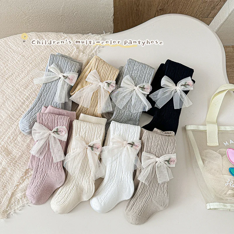 Autumn Spring Baby Girls Leggings Newborn Baby Infant Pantyh