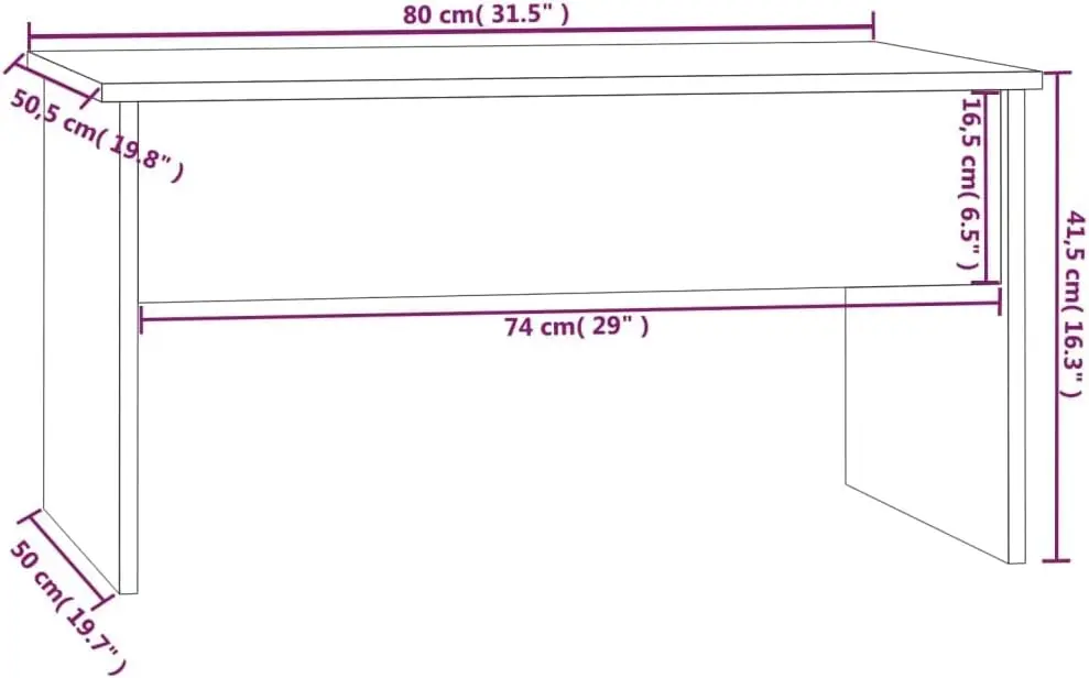 Branco Minimalista Coffee Table, Accent Table,Display Table,Kitchen Table,Living Room Table