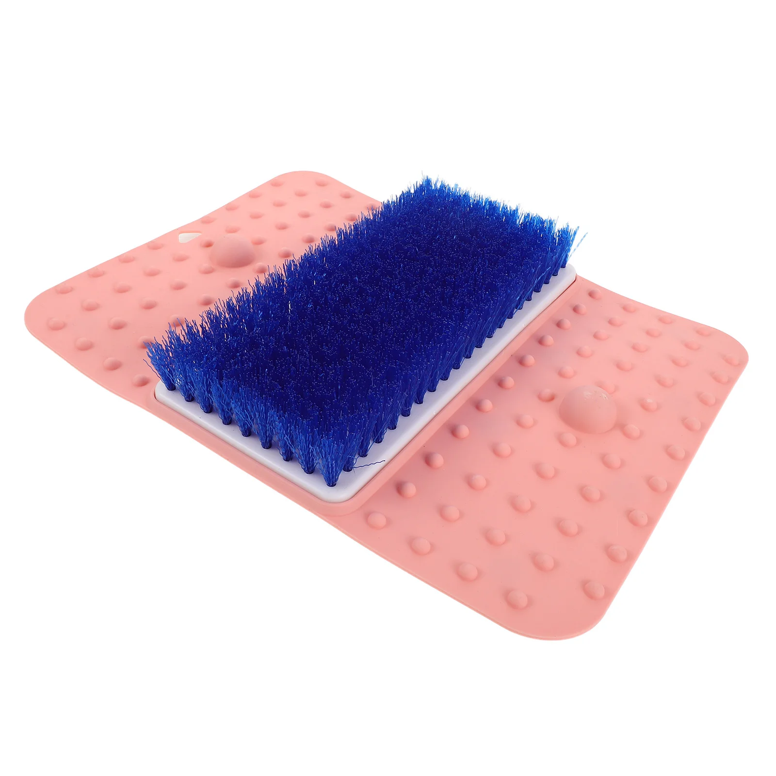 

Bath Foot Scrubber Nonslip Suction Cup Lazy Massage Mat Shower Dead Skin Remover Brush Bathroom Floor Foot Washing Mat