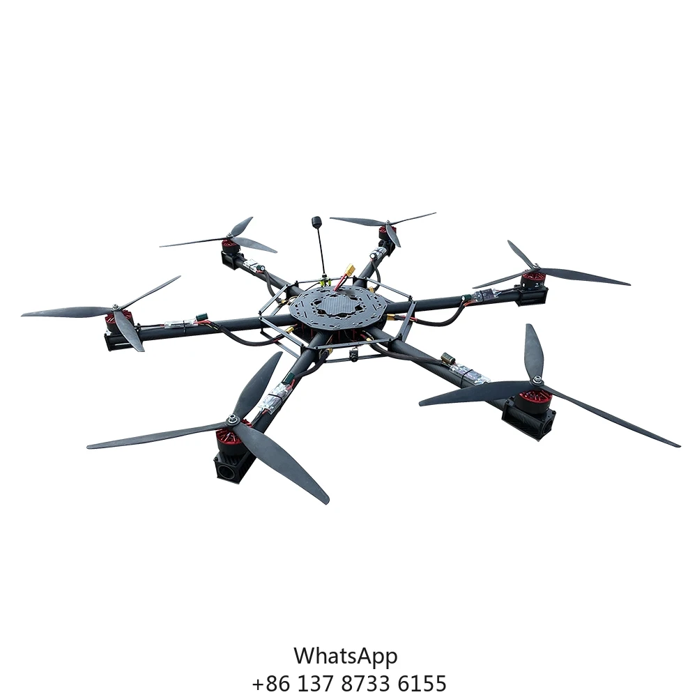 新入荷 TYI 6軸 17インチ FPVドローン カーボンファイバーフレーム 大型積載量 RC FPVドローンキット