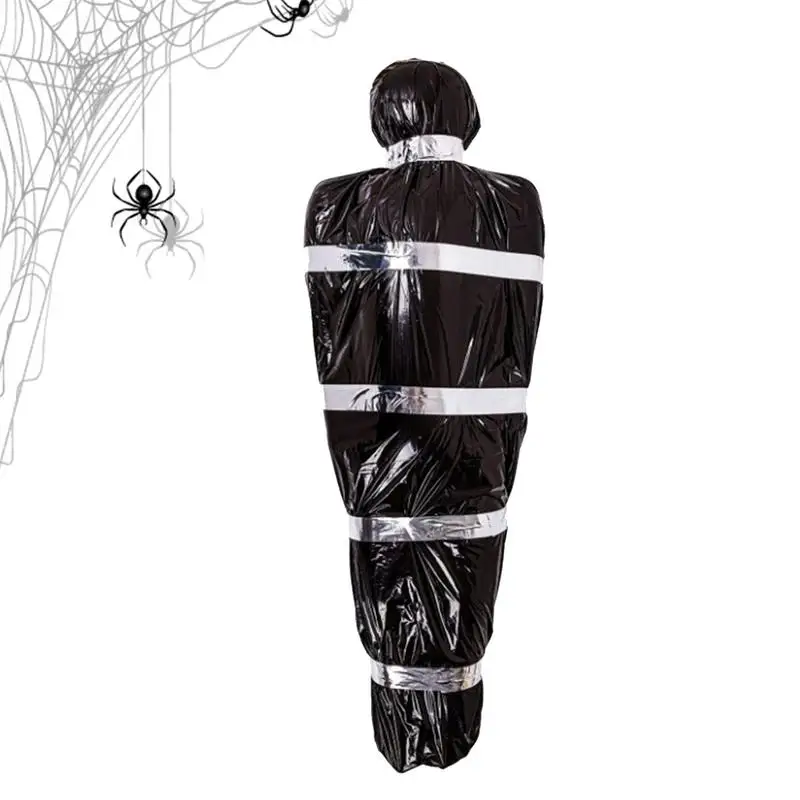 Halloween Body Bag Corpse 4.92 Inches Scary Inflatable Dead Corpse Outdoor Creepy Indoor Outdoor Coffin Props For Hallowmas Part