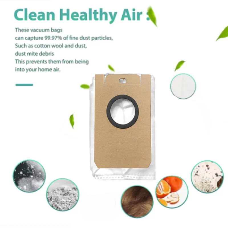 16Pcs for Neabot Q11 Robot Vacuum Cleaner Accessories Main Side Brush Mop Cloth HEPA Filter Dust Bag Replacement Parts