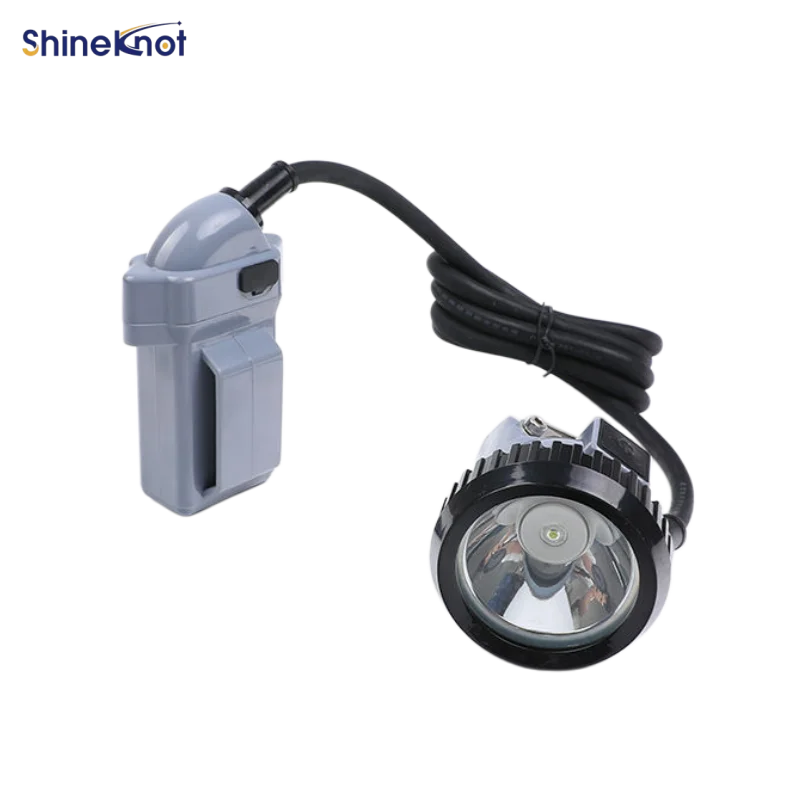 SHINEKNOT 10w Safe Wear Resistant Mineral Lamp Explosion Proof Waterproof Headlight LED Night Fishing Rechargeable Outdoor