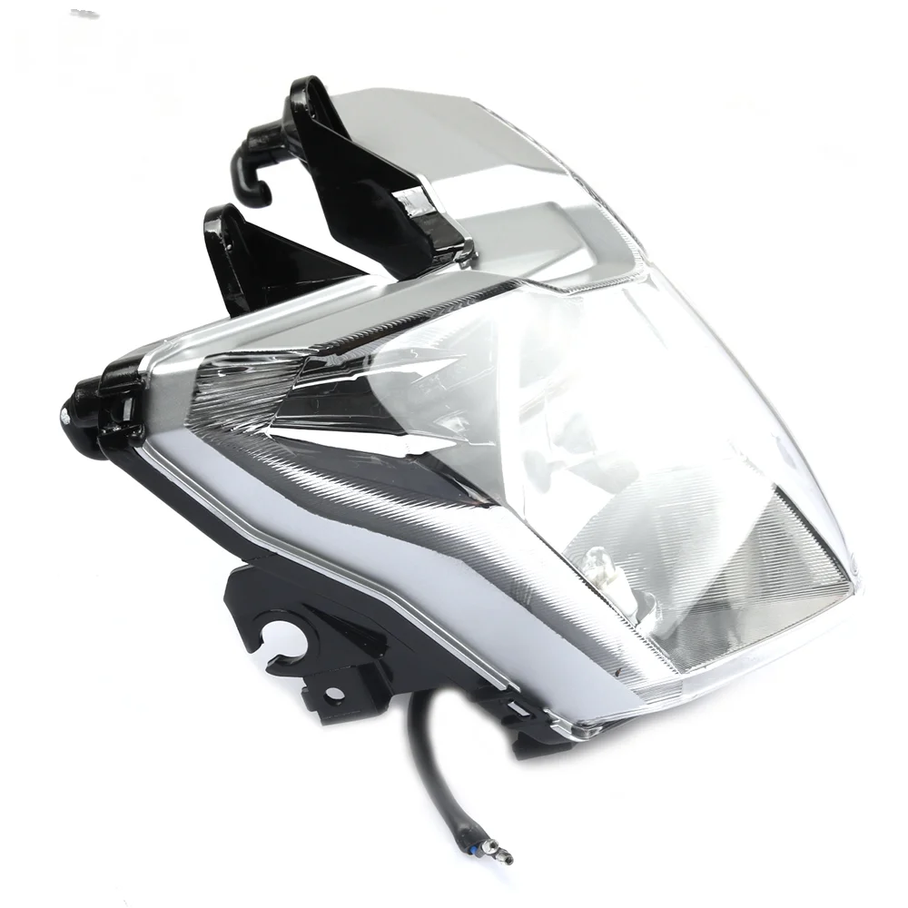 Yamaha YBR125Z YBR 125 Z YBRZ 125 YBR 125Z 오토바이 헤드 라이트 어셈블리 12V 방수 전조등 프론트 라이트 2017 2018 2019