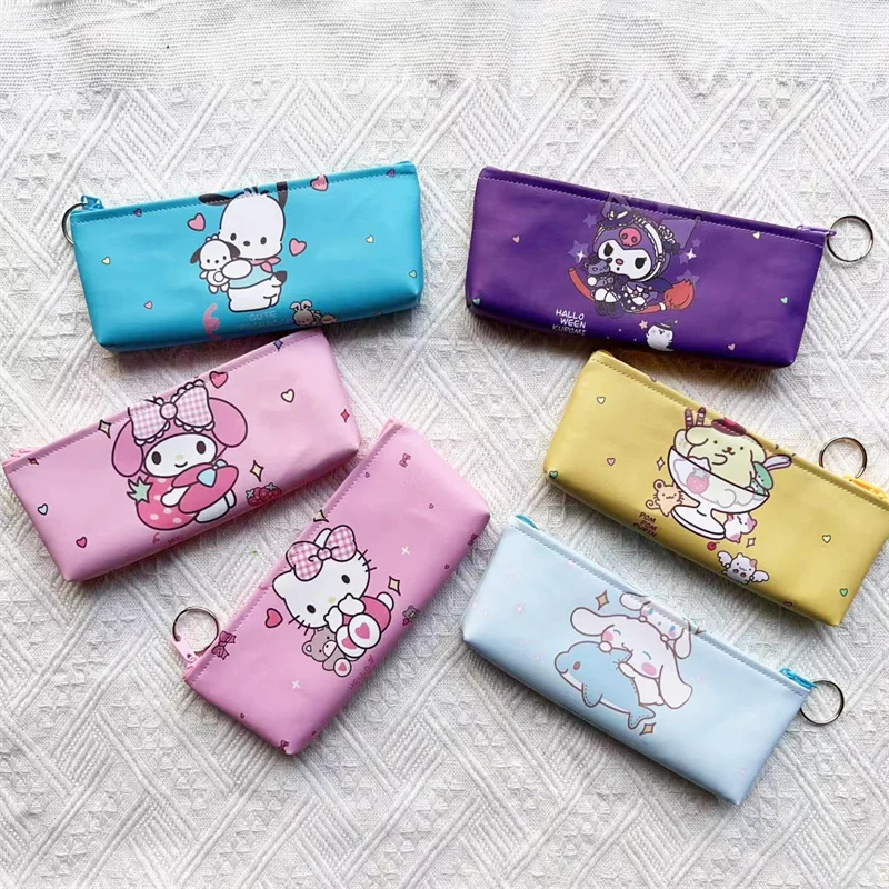 

12 шт/лот Sanrio Kawaii карандаш для животных чехол милый PU карандаш коробки канцелярские принадлежности сумка канцелярские принадлежности школьные принадлежности