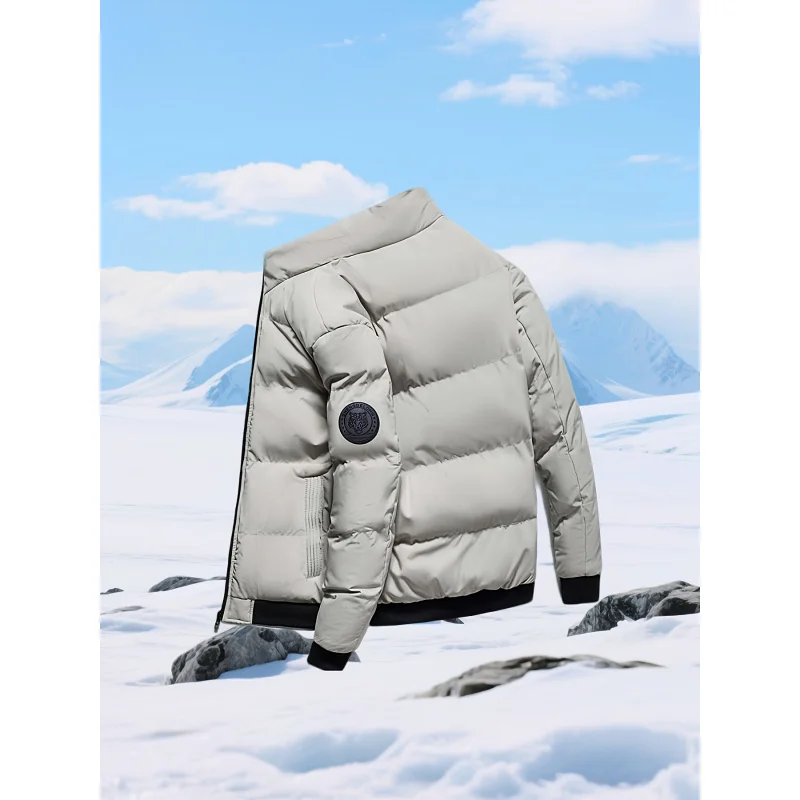 

scandinavian Winter Plus Size Cotton-Padded Jacket，Men's Winter Hot-Selling Casual Loose High-Quality Jacket Thickened Warm Cott