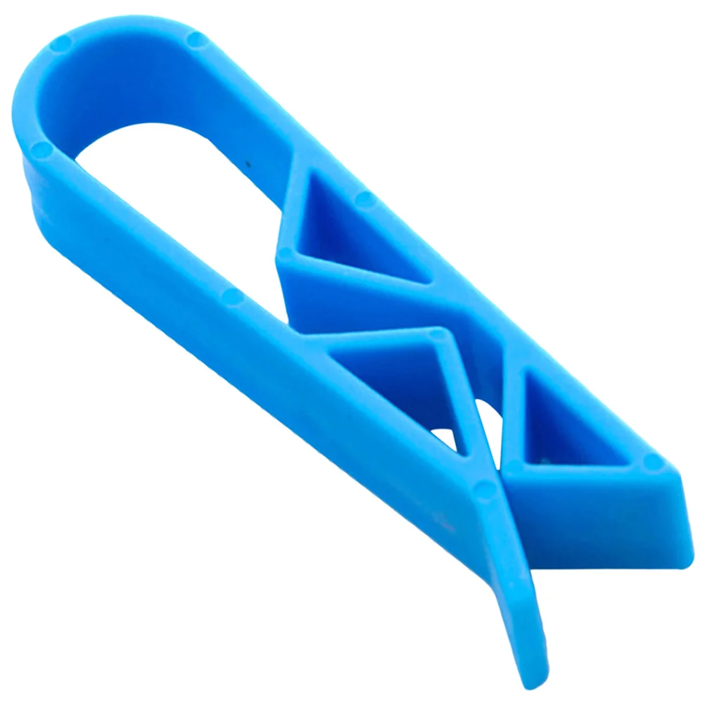 

24 Pcs Garbage Clamps Waste Bins Fixing Clip Trash Bags Can Clips Rubbish Holder Blue Fasteners