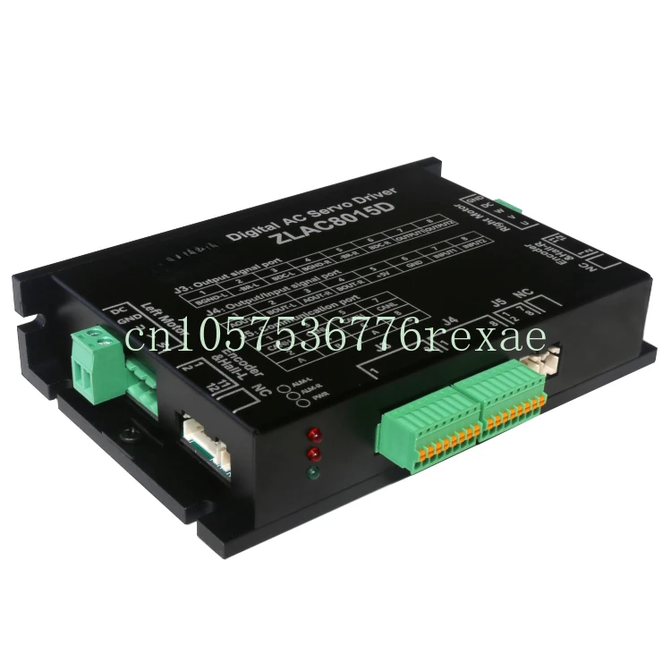 Dual Channel 30A 500W Wheeled Robot Brushless AC Servo Amplifier Driver Manufacturer CE RoHS CANbus RS485 3-phase 24-48V