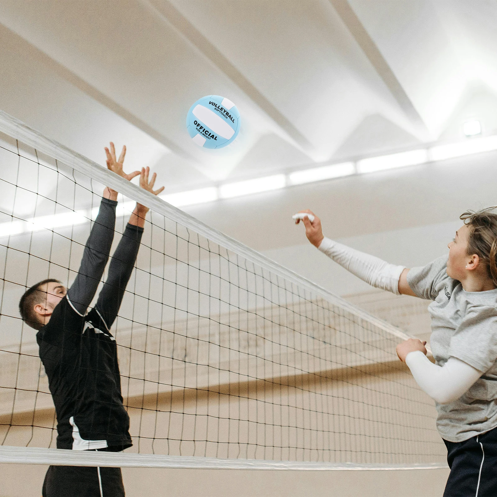 كرة طائرة ناعمة من البولي يوريثان مقاس 5، مخيطة آليًا ومضادة للانفجار، كرة رياضية خارجية، معدات تدريب رسمية للرجال والنساء والشباب