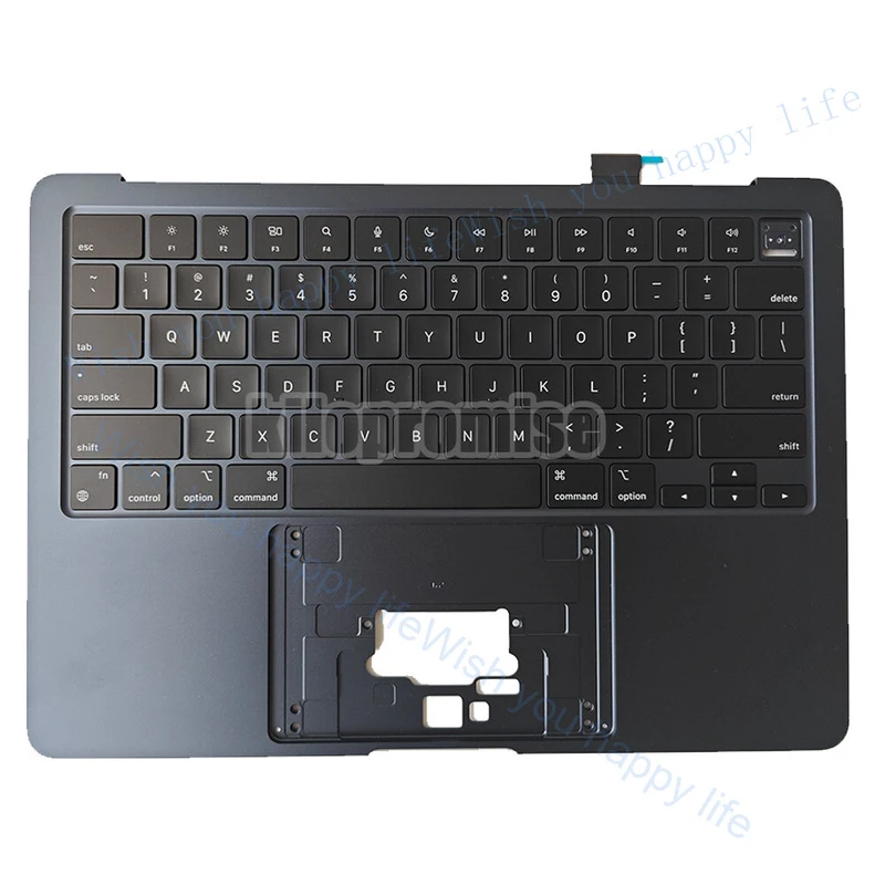 LULUYUAN New Top case US Keyboard PalmRest Blue For MacBook Air 13