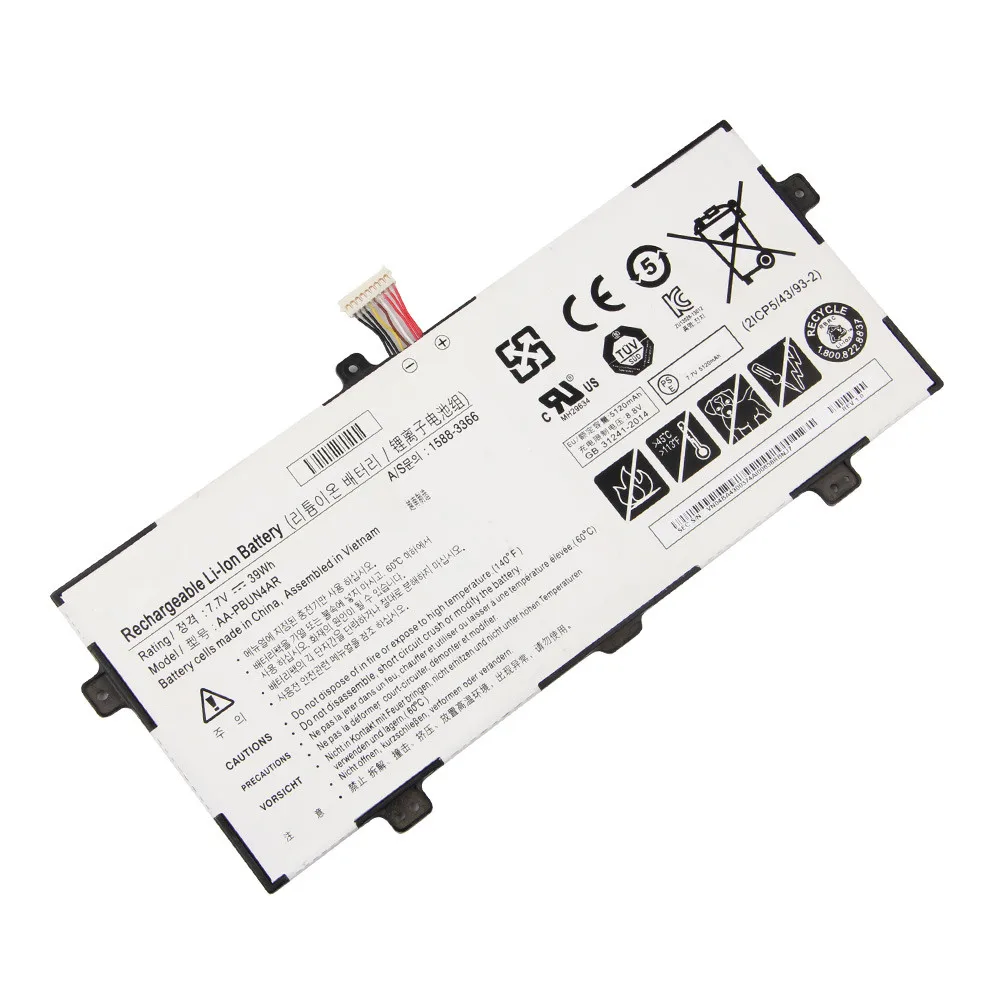 New Replacement Battery AA-PBUN4AR For Samsung NP900X5L NP900X5L NP940X3L NT900X5M NT900X5P 39Wh