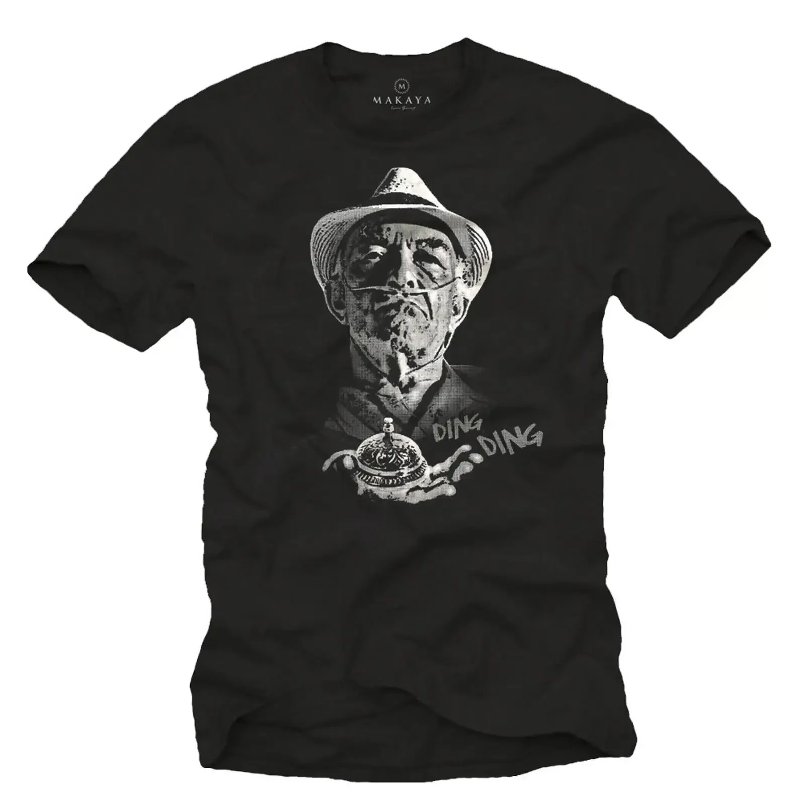 Better Call Breaking Heisenberg Herren T Shirt mit Hector Salamanca Bad Saul vintage Washed Breathable homme
